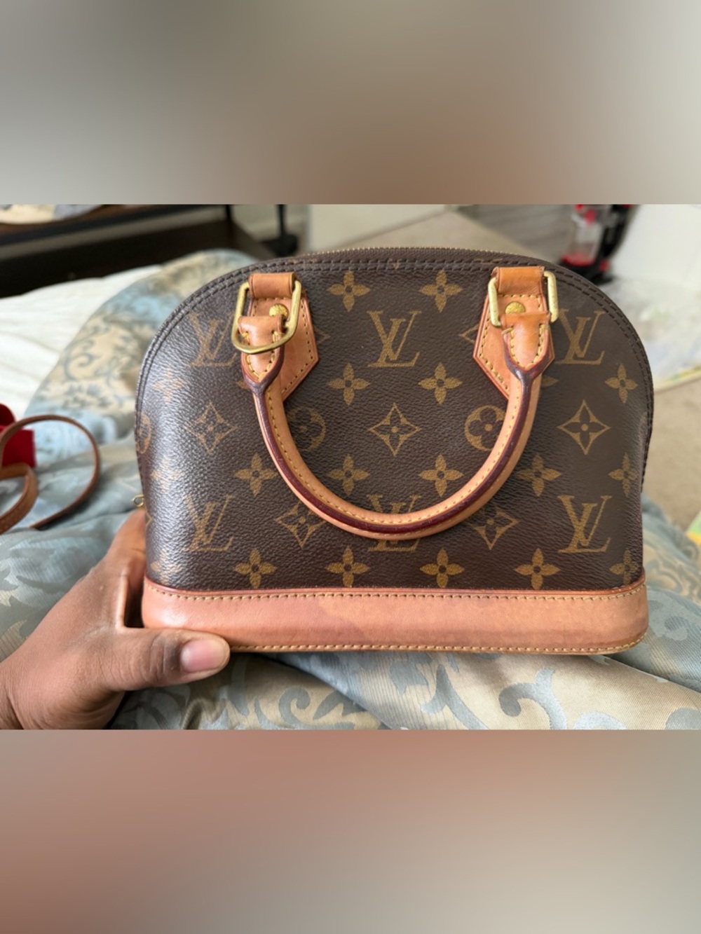 Vintage Louis Vuitton Alma bb Monogram Dome Satchel - Picture 3 of 16